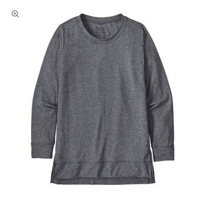 Large Patagonia Gray Relaxed Long Sleeve Shirt